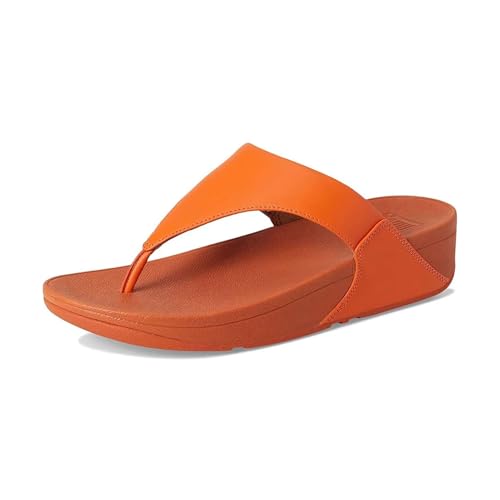 Image of FitFlop Womens Lulu Leather Toe Post Sandals