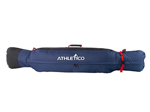 Athletico Freestyle Padded Snowboard Bag - Travel Bag For Single Snowboard Up To 175Cm (Black/Blue) #TOP7