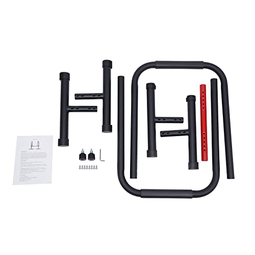 Functional Heavy Duty Dip Stands, Adjustable Parallel Bars for Home Workout, Parallel Bars Workout Exercise Equalizer Bars Fitness, 440LBS Load Capacity