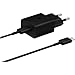 Samsung 15 Watt USB Type-C Schnellladeadapter, Ladegerät mit Datenkabel, Schwarz Baby,Schwarz günstig Kaufen-Samsung 15 Watt USB Type-C Schnellladeadapter, Ladegerät mit Datenkabel, Schwarz