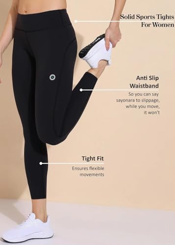Gym Wear Mesh Leggings Workout Pants/Stretchable Tights/Highwaist Sports Fitness Yoga Track Pants for Women & Girls - Image 4