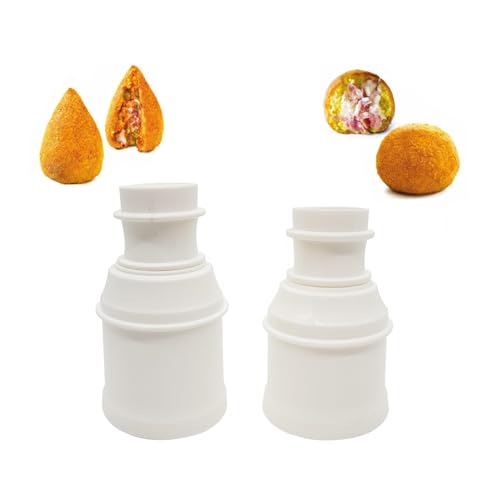 DIVERTENTE E CREATIVO IN CUCINA – Trasforma la preparazione degli arancini in un’attività piacevole per tutta la famiglia. Scegli la forma a punta o rotonda e crea arancini sempre perfetti, pronti da friggere o cuocere al forno.