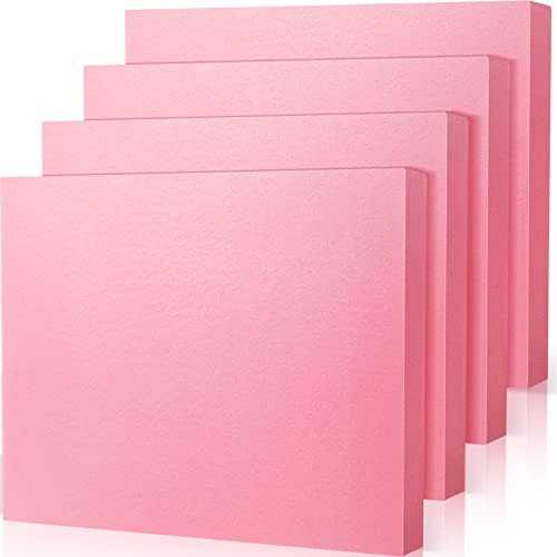 4 Pcs 15 x 12 x 2'' Pink Insulation Foam Thick Foam Insulation Board Insulating XPS Foam Board Insulation Panels for Craft or Window Wall Ceiling Coverings Home Improvements Projects