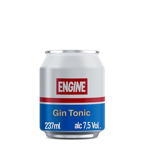 Engine Italian Gin & Tonic | 1 x 237ml Can | 7.5% vol | Ready to Drink