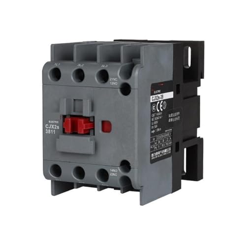 Contacteur CA CJX2s-3811 triphasé commande bobine 220V 50Hz rail DIN