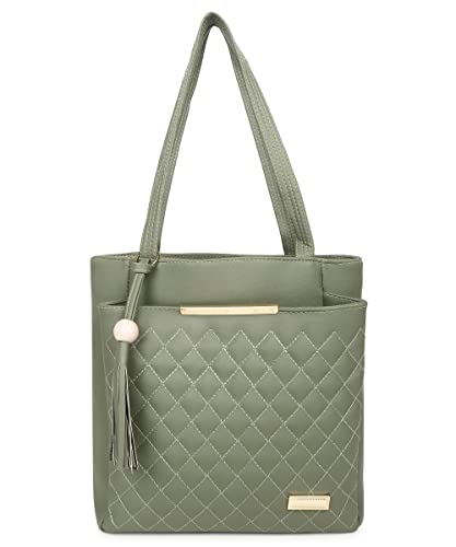 Image of Women Fashion Handbags Large Capacity Tote Purses Stylish Ladies Women and Girls Handbag For Office Bag Ladies Travel Shoulder Bag Set Of 1.