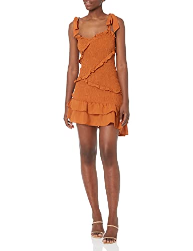 ASTR the label womens Astr Women's Eastwick Dress, Brown, Medium US