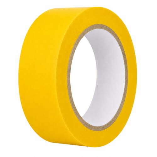 Image of GGR Supplies CVT-536 Yellow Vinyl Floor Marking Tape, 1.5 x 36 Yards