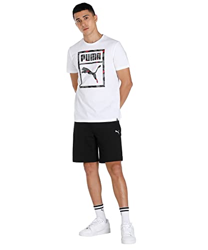 Image of Puma Men's Solid Regular Fit T-Shirt