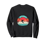 Vintage Skateboard Puesta de sol Sudadera