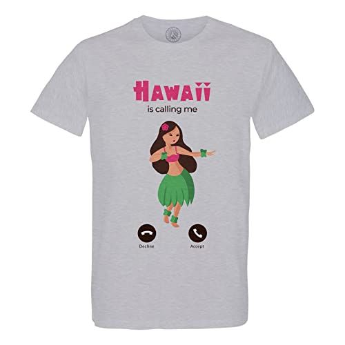 T-Shirt Homme Col Rond Hawaii évoquant le soleil des îles et l'esprit surf