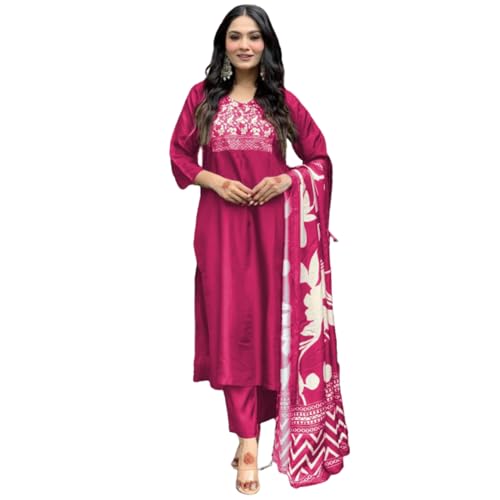 Image of SHIENZY Cotton Blend Kurta Set for Women