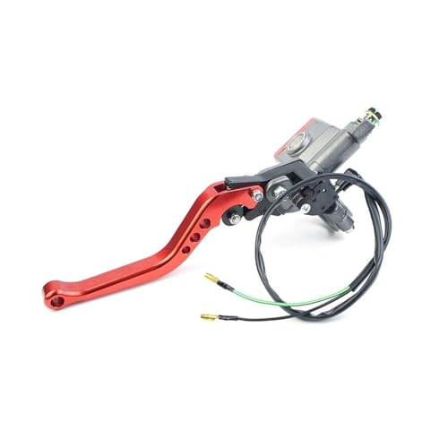 Maître-cylindre 22 mm avec levier de frein droit vert pour une commande hydraulique fluide - 8