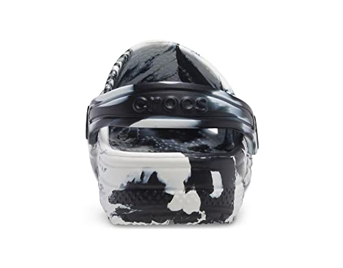 Image of Crocs Kids' Classic Marbled Tie-Dye Clogs
