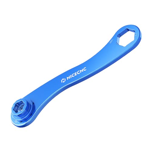 Image of NICECNC Motorcycle Wheel Removal Tool 17X27X32mm Axle Wrench Spanner Compatible with Husqvarna TE FE TC FC TX FX 125-701 2014-2022 TE FE 125-501 2023,See Fitment