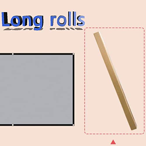 Pantalla de proyección plegable 60 pulg 16:9 miniatura 2