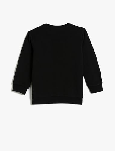 Sweatshirt garçon Koton intérieur brossé pour éviter le froid à l'école - 2