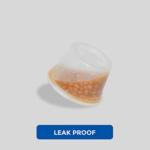 Freshware Food Storage Containers [50 Set] 16 Oz Plastic Deli Containers With Lids, Slime, Soup, Meal Prep Containers | Bpa Free | Stackable | Leakproof | Microwave/Dishwasher/Freezer Safe #TOP2