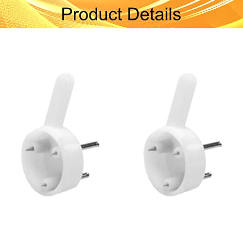 Image of Utoolmart 20Pcs Hardwall Hanger for Hardware, Fasteners & Hooks Wall Mount Non-Mark Hook Picture Photo Frame Hangers