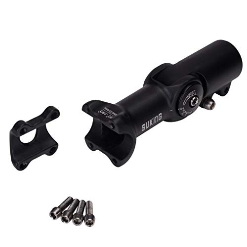 Fomtor 31.8 Adjustable Stem 0~90 Degree 80Mm Mtb Adjustable Bike Stem For 31.8Mm(1.25") Handlebar Mountain Bike, Road Bike, Fixed Gear Bicycle, Bmx #TOP3