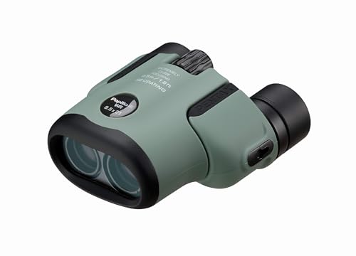 Jumelles Pentax Papilio III, 8.5 x 21 résistantes aux intempéries, Olive, Mise au Point 50 cm, Résistantes aux éclaboussures, Musée, Plein air, Nature,...