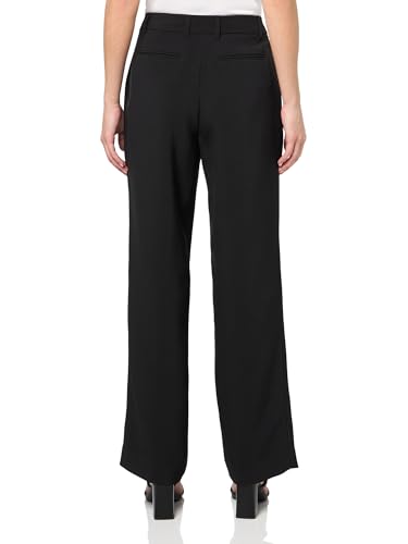 Anne Klein Women's Fly Front Besom Pocket Pintuck Trouser2