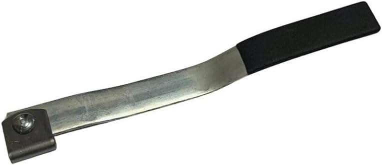 14" Cam Latch Enclosed Trailer Door Handle Cam Bar Weld-On Steel Handle with Rubber Grip Enclosed Trailer Utility Vinyl Grip Replacement Zinc Plated