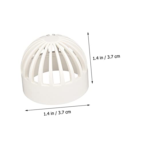 Cubierta permeable para tanque de peces Mikikit 2 piezas blanca miniatura 2