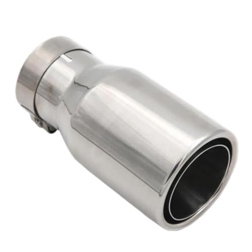 Tuyau d'échappement voiture 63mm 89mm embout silencieux inox 304 brillant