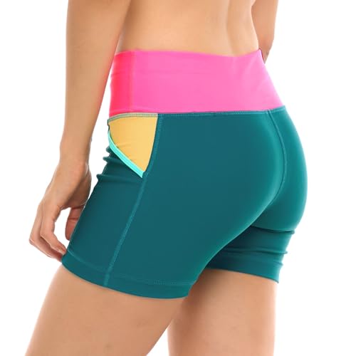 Body Glove Women's Standard Splash Elastic Waist Hybrid Swim Short with UPF 502