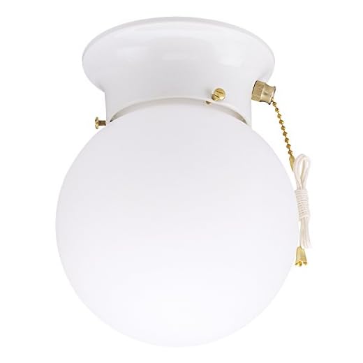Westinghouse Lighting 6-Inch Ceiling Fixture, White
