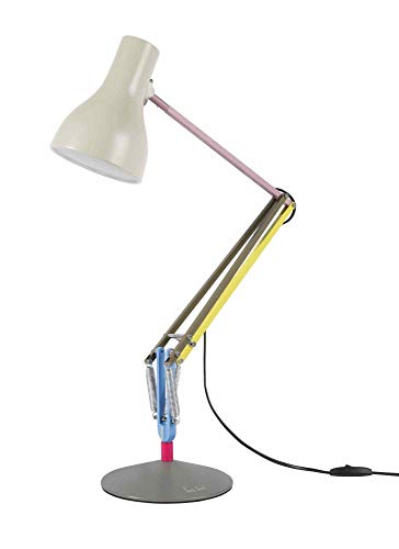 Anglepoise Type 75 Mini Paul Smith Edition One Schreibtischlampe, Aluminium, Sommer, max.50 x Höhe Schirm 15 x Schirmdurchmesser 13 x Fußdurchmesser 17 x Armlänge 25 cm