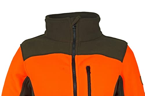 Hubertus Damen Signal Fleecejacke 10823413 Orange Fb 163 Größe L