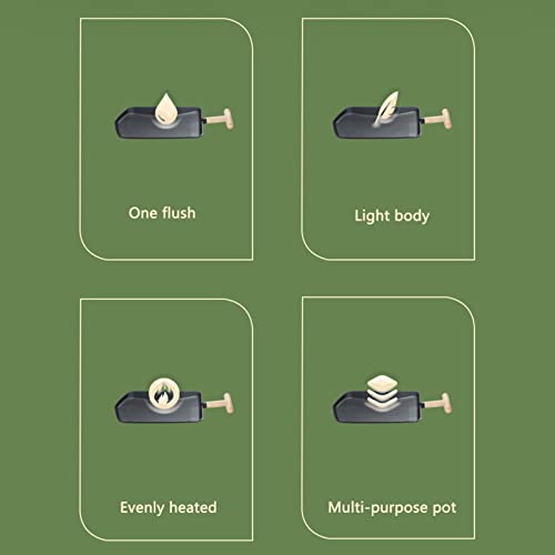 EUBEISAQI Stove Top Griddle Grill | Rectangular Roasting Grill Pan Shovel Shape Griddle Pan Skillet with Wooden Handle,Non-Stick Medical Stone Grilling Pan for Steak Breakfast Camping Cookware - Image 5