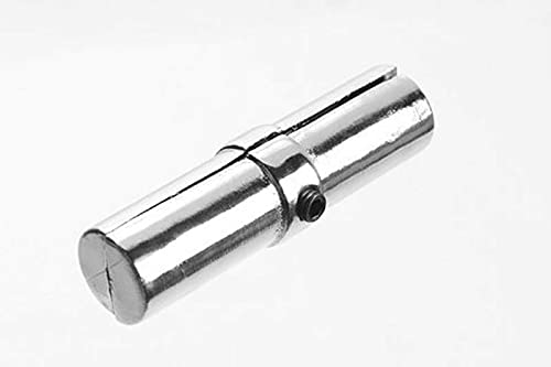25mm Chrome Tube|Pipe Clothes Garment Dress Hanging Rail Dry Cleaners Wardrobe (25mm Tube Joiner)