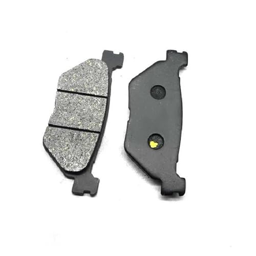 Motorrad Bremsbeläge Motorrad-Bremsbeläge Vorne Und Hinten Für Yamaha FJR1300 2002–2004 2005 N/NC 2001, Metall Scheibenbremsbelag Satz(Hinteren)