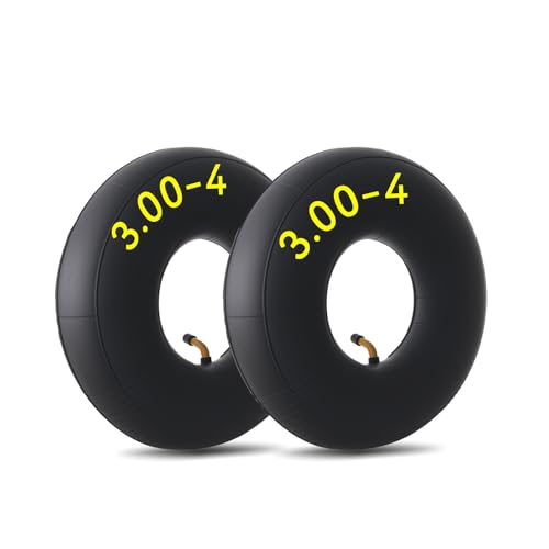2-Pcs 3.00-4 Inner Tube 260x85 10x3" Tube for Scooter/ATV/Wheelbarrows/Tractors/Mowers and