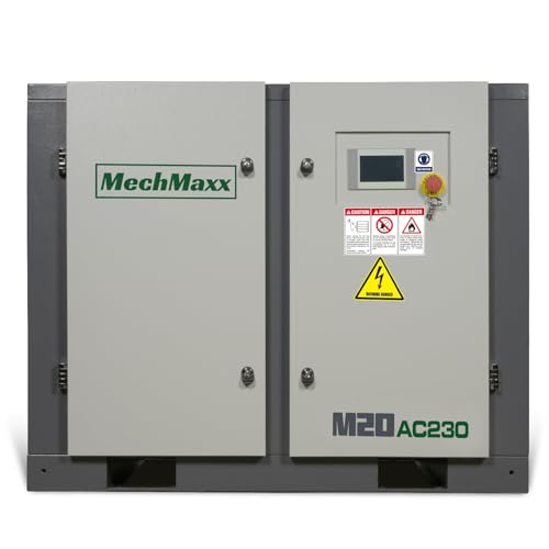 MechMaxx 20HP Rotary Screw Air Compressor 78 CFM 116 PSI