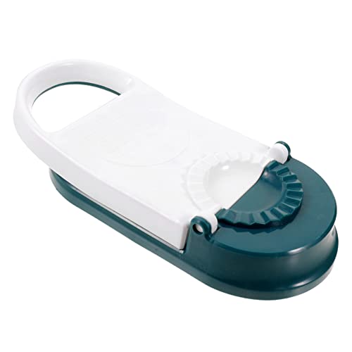 Unomor Manual Dumpling Skin Maker Round Pressure Dumpling Skin Machine Pressing Tool for Kitchen Gadget Easy to Clean White