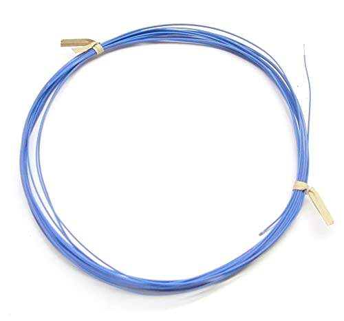 T-Type Thermocouple Wire AWG 30 Solid with PFA Insulation - 10 Yard, ANSI T-type Blue