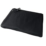 TianWlio USB-Heizkissen Aufblasbares verstellbares Angelkissen Elektrisches Heizkissen für den Außenbereich Bequemes tragbares Heizkissen Stadion-Standkissen Stichsichere Weste (Black, One Size)