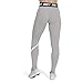 NIKE Women's Sportswear Club Leggings, Dark Grey Heather/White, Medium