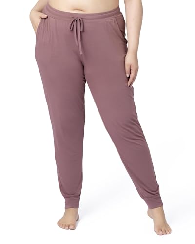 Image of Kindred Bravely Everyday Maternity Lounge Jogger Pants for Postpartum | Soft stretchy sweatpants with pockets and adjustable waistband. Breathable lightweight bottoms with relaxed fit for pregnancy