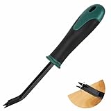 Heavy Duty Staple Remover Tool Upholstery Stapler Puller Lifter Staple Extractor Tack Puller for Removing Staples for Carpets Wood Flooring Furniture (Black-Green)