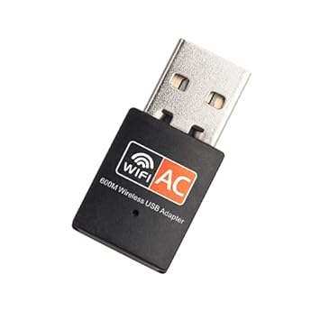 V88R  USB WiFi Adapter for Desktop PC AC600 5G 2.4G Dual Band WiFi Dongle Mini Wireless USB Computer Network Adapter Compatible with Windows 10 8.1 8 7, MacOS 10.11-10.15, Linux 2.6.18-5.3