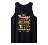 Photo Gallery vintage 1975 limited edition men women birthday 1975 vintage canotta Photo Gallery vintage 1975 limited edition men women birthday 1975 vintage canotta