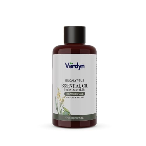 Aceite Esencial de Eucalipto 60ml 100% Puro Natural