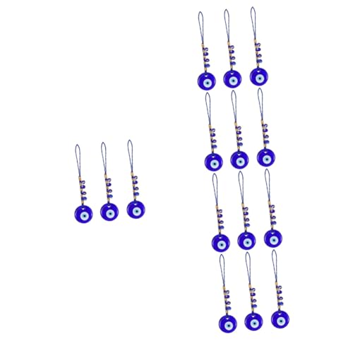 Charms Evil Eye : kit de 15 pendentifs œil bleu pour loisirs créatifs