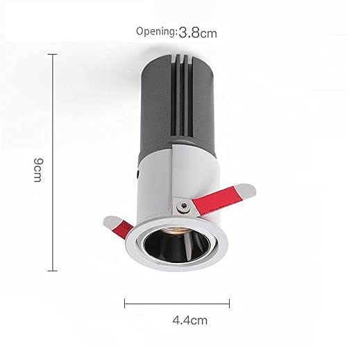 Spotlight LED 10W Plafond Encastrable Réglable Moderne Orientable 4000K - 8