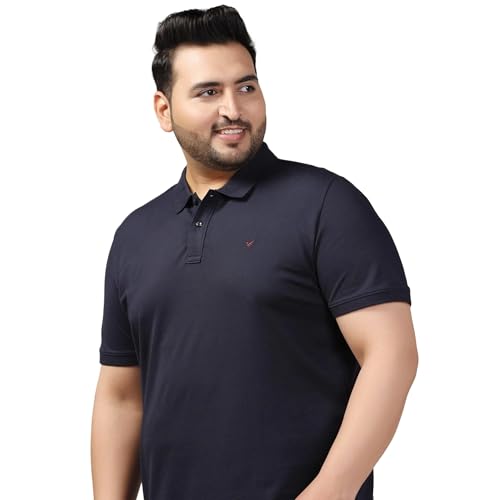 Image of blackberrys Men's Slim Fit Solid Polo T-Shirts